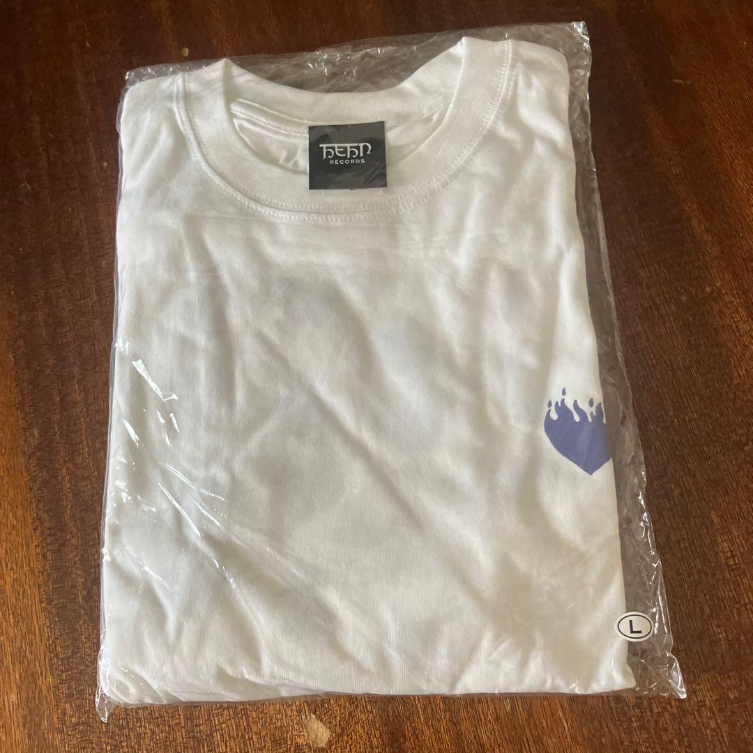 新品未開封藤井風 燃えよ tシャツMO-EH-YO ロングスリーブ 白 Ｌサイズ