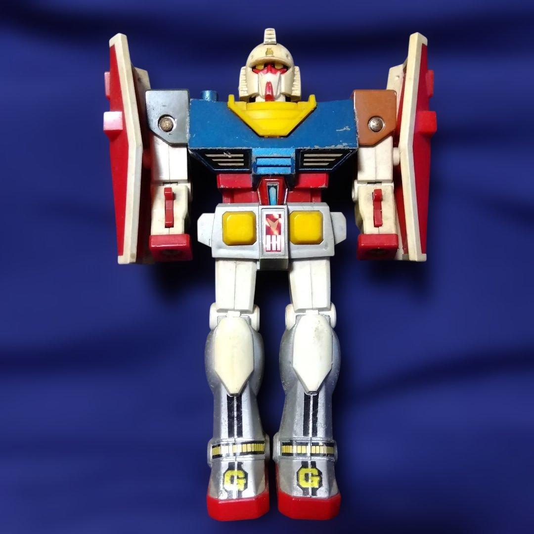 昭和激レア【超合金　機動戦士ガンダム　合体セット】　クローバー社。約４０年前の物