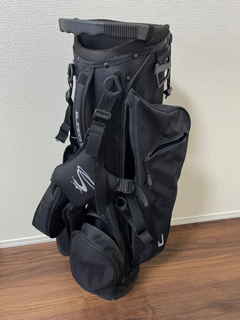 Cobra コブラ スタンドゴルフバッグ 黒 中古 美品