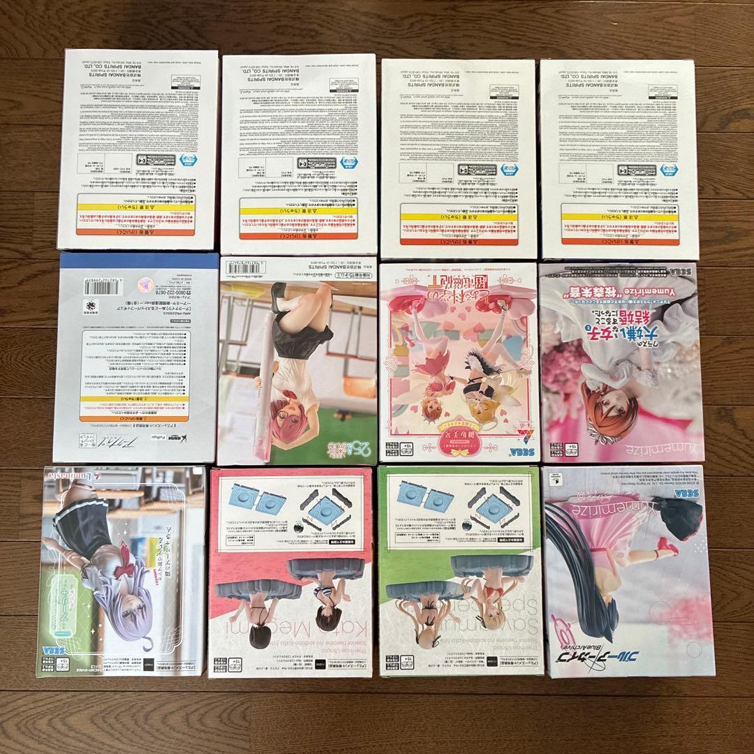 ホロライブ　フィギュア　ルイ　かなた　クロエ　こより　美少女　まとめ　未開封