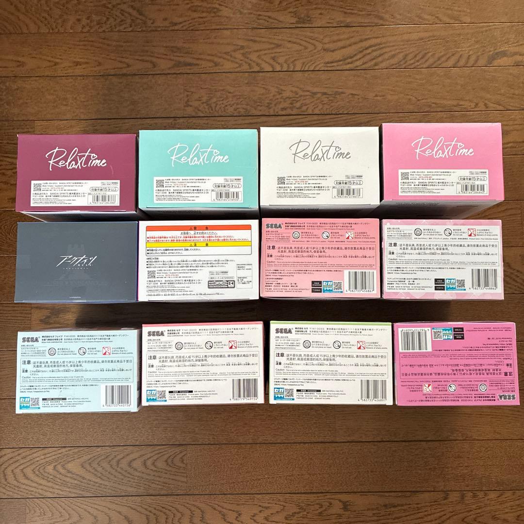 ホロライブ　フィギュア　ルイ　かなた　クロエ　こより　美少女　まとめ　未開封