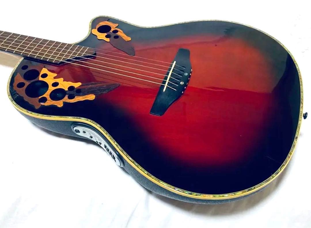 【動作良好・希少品】OVATION CU257-RRB pinnacle