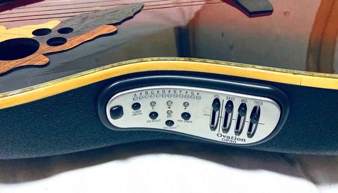 【動作良好・希少品】OVATION CU257-RRB pinnacle