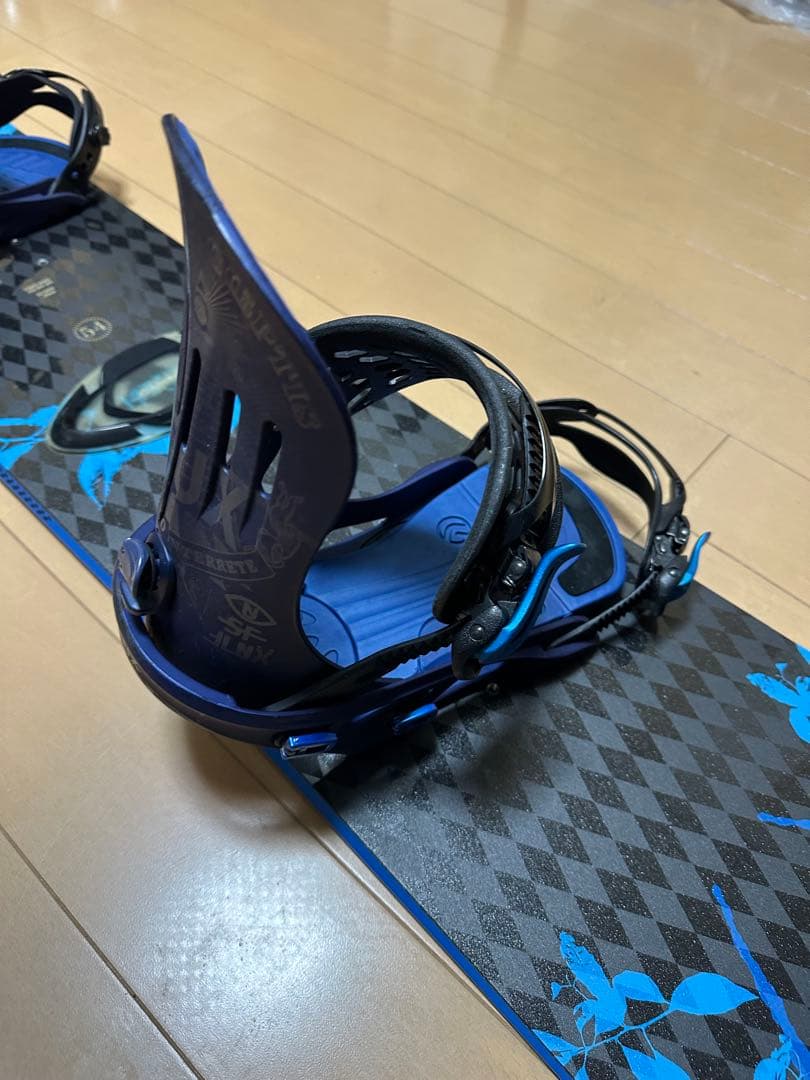 スノーボード kissmark 154cm ビンディング FLUX size M