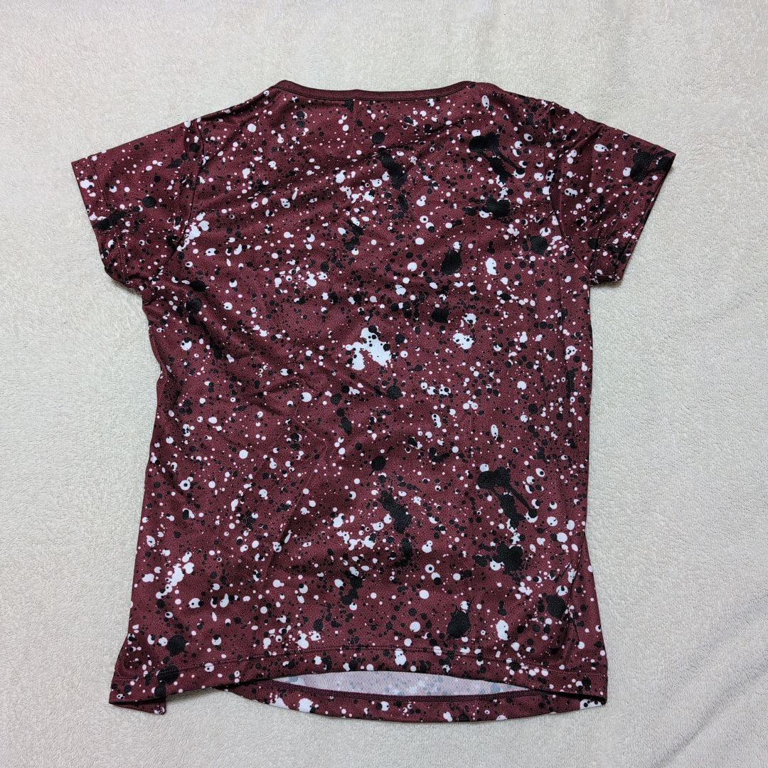 Babolat 赤色スプラッター柄テニスウェアセット