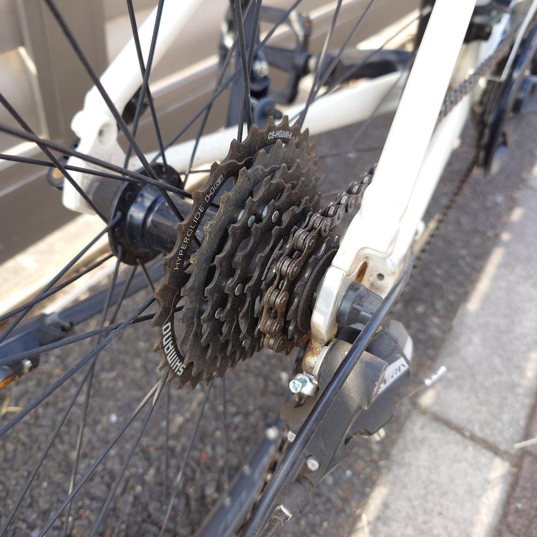 ビアンキ　C-SPORT クロスバイク　ホワイト　43サイズ