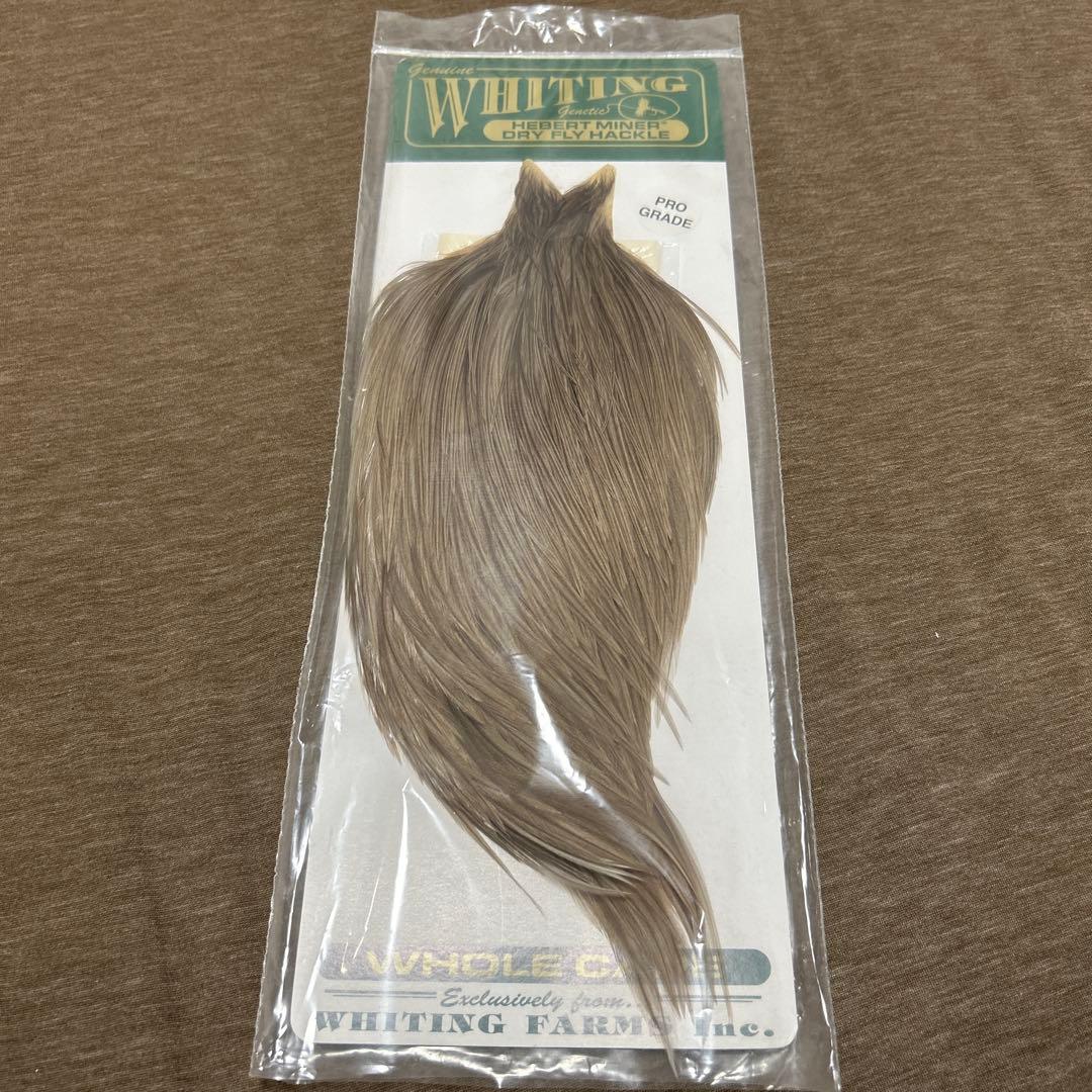 2/3まで最終価格➀WHITING ホワイティング　ドライフライハックル