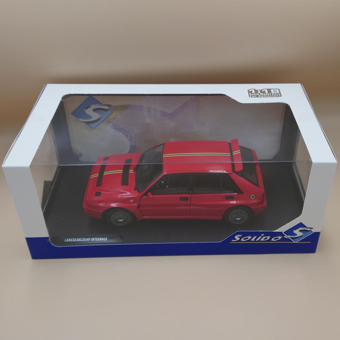 1/18 ランチア デルタ HF インテグラーレ 最終限定版 1995 レッド
