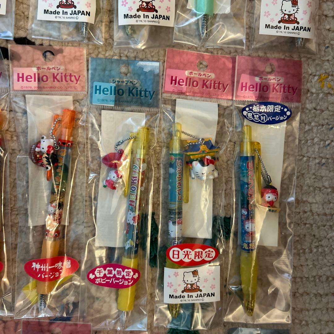 ハローキティご当地ボールペン　未開封27本＋福岡限定４本 バラ売り不可