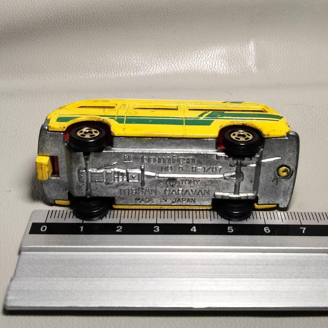 ★商談中★　5508 トミカ 日産キャラバン ハイルーフ 日本製 塗装剥げ
