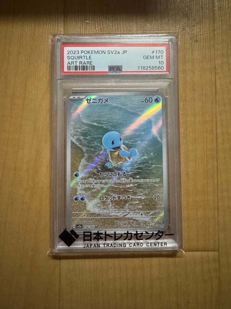 ゼニガメ AR PSA10