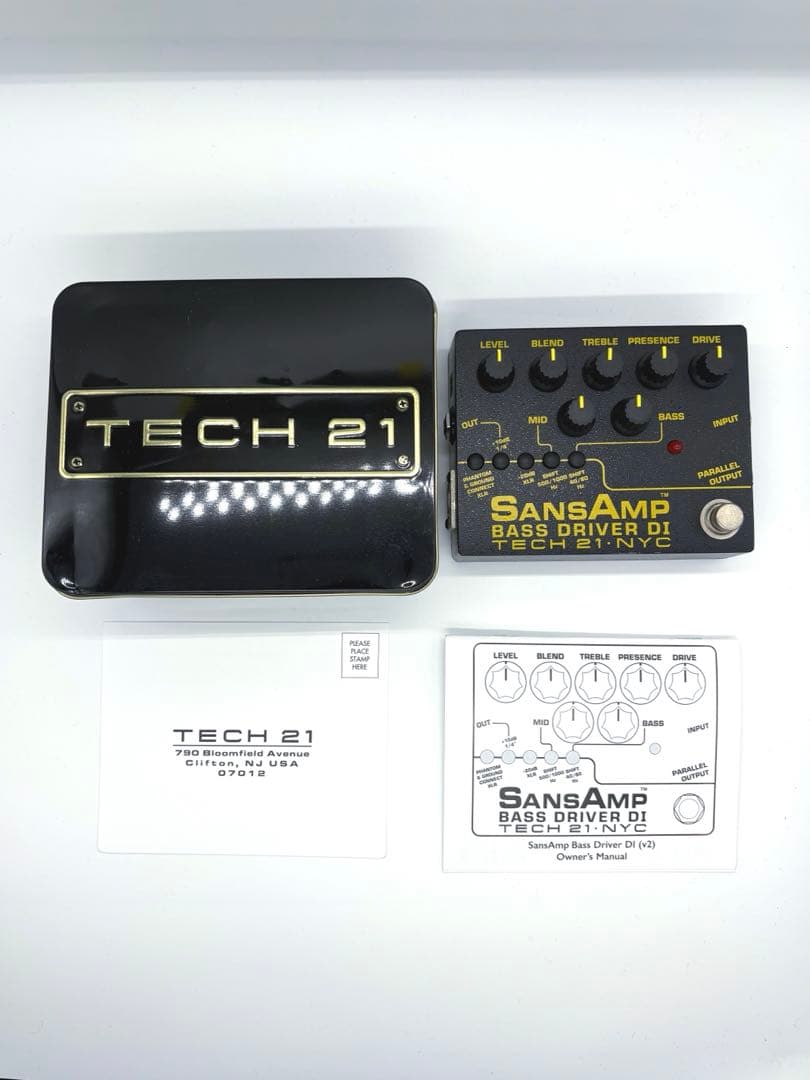 SansAmp BassD DI 美品