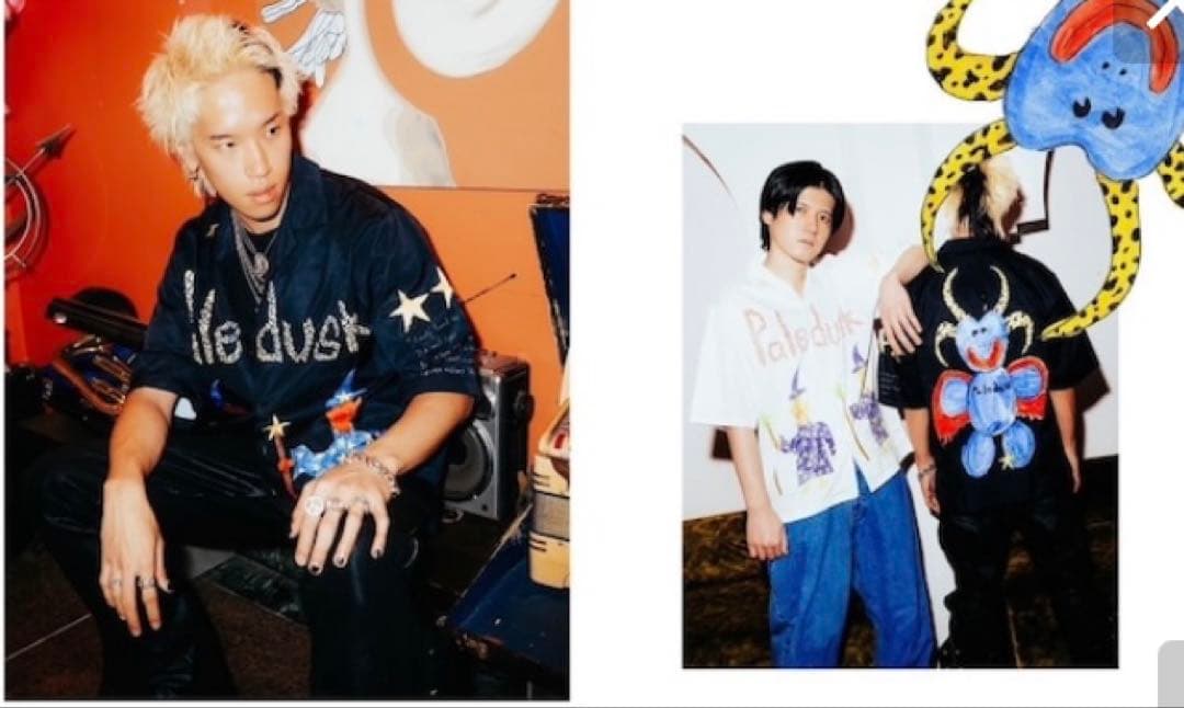 Paledusk イラストシャツ Mサイズ