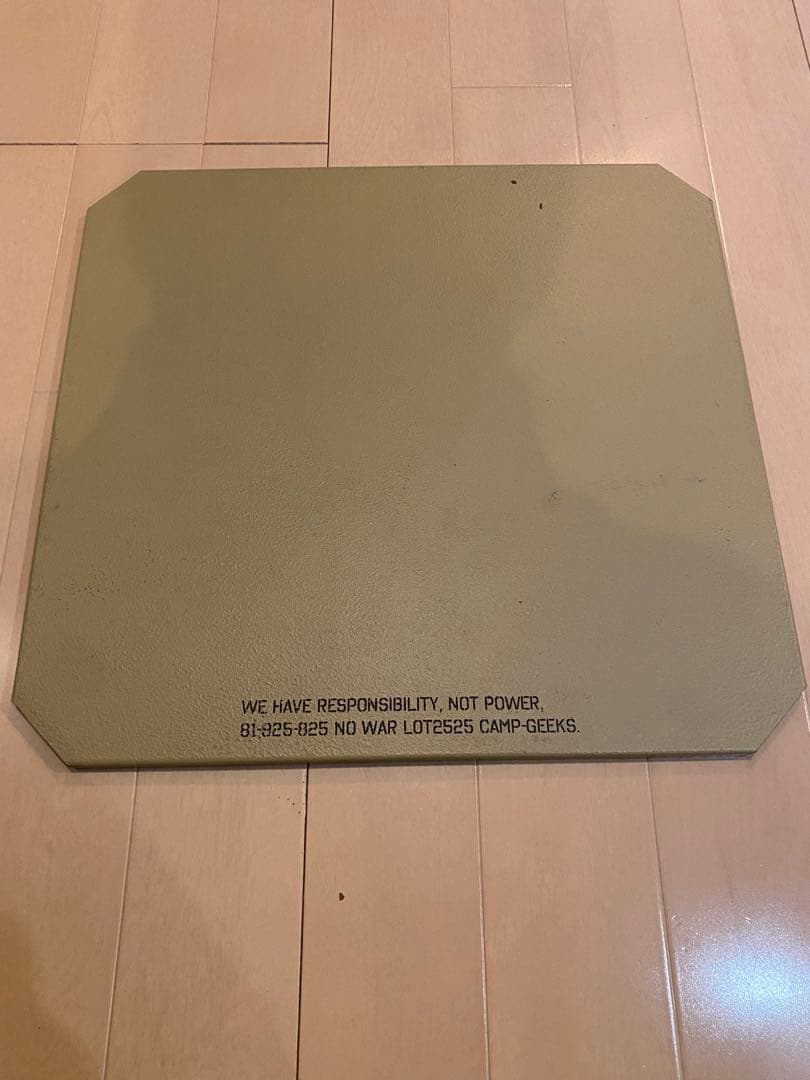 CAMP GEEKS フィールドラック天板&連結板セット フラットバーナー