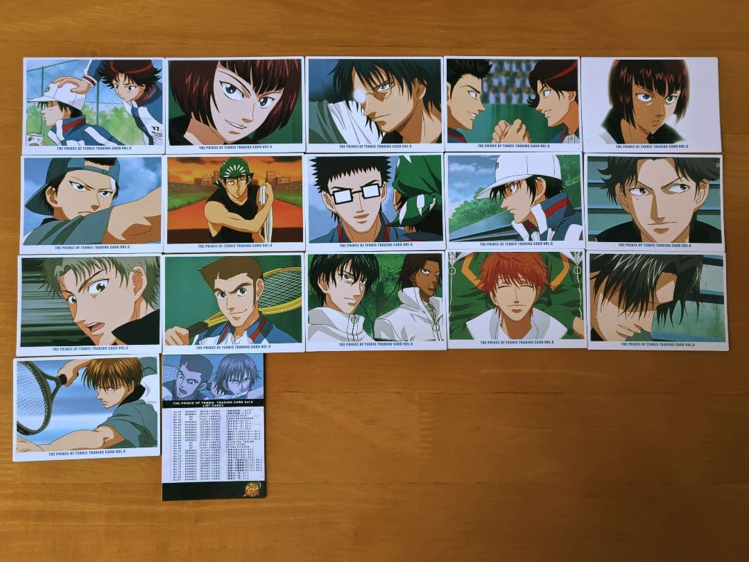 日*5様 テニスの王子様　トレカ　208枚