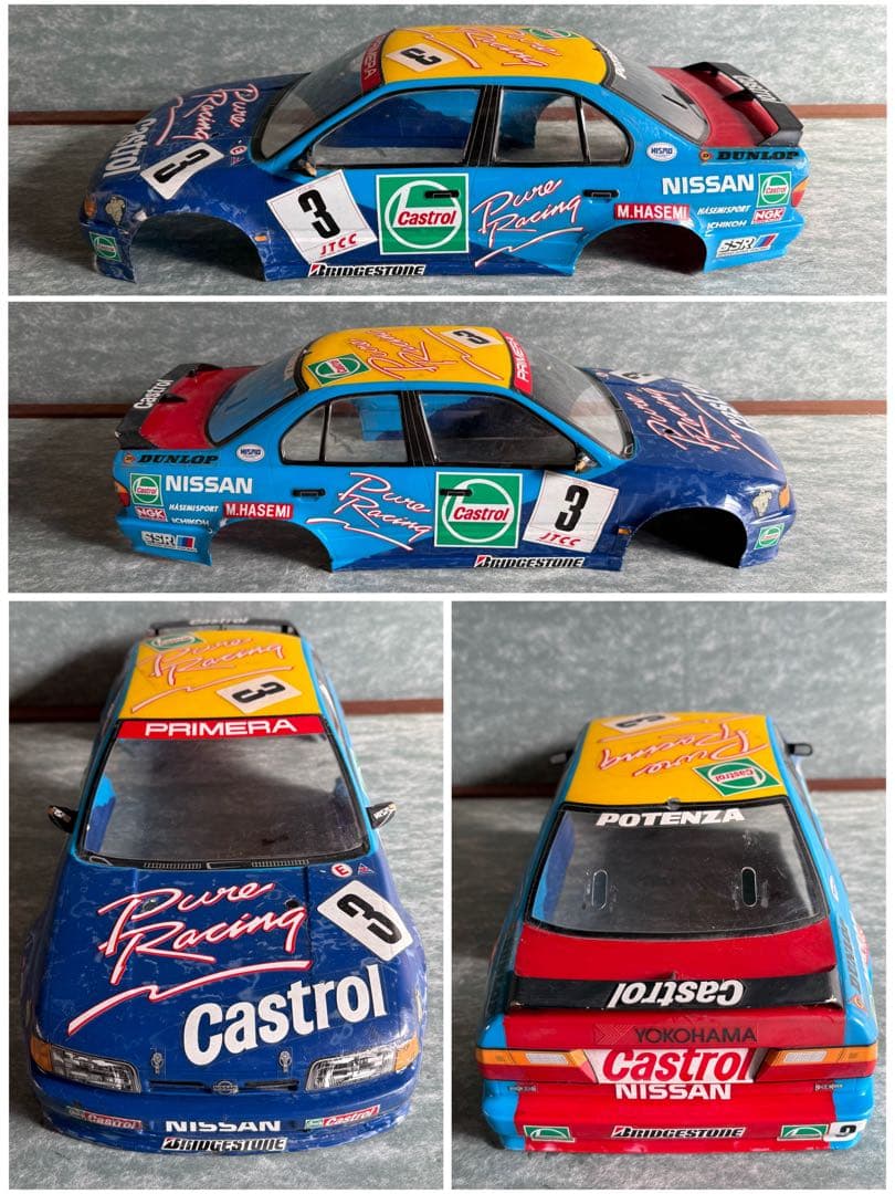 【O-1951】タミヤ ラジコン スペアボディ 9台セット ジャンク