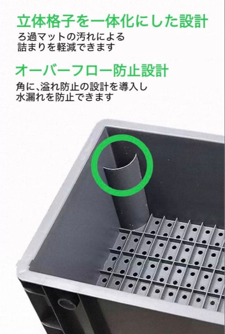 【1点限り訳あり特価】 お任せ高性能濾過材2段付き2種以上 外部式飼育濾過装置器