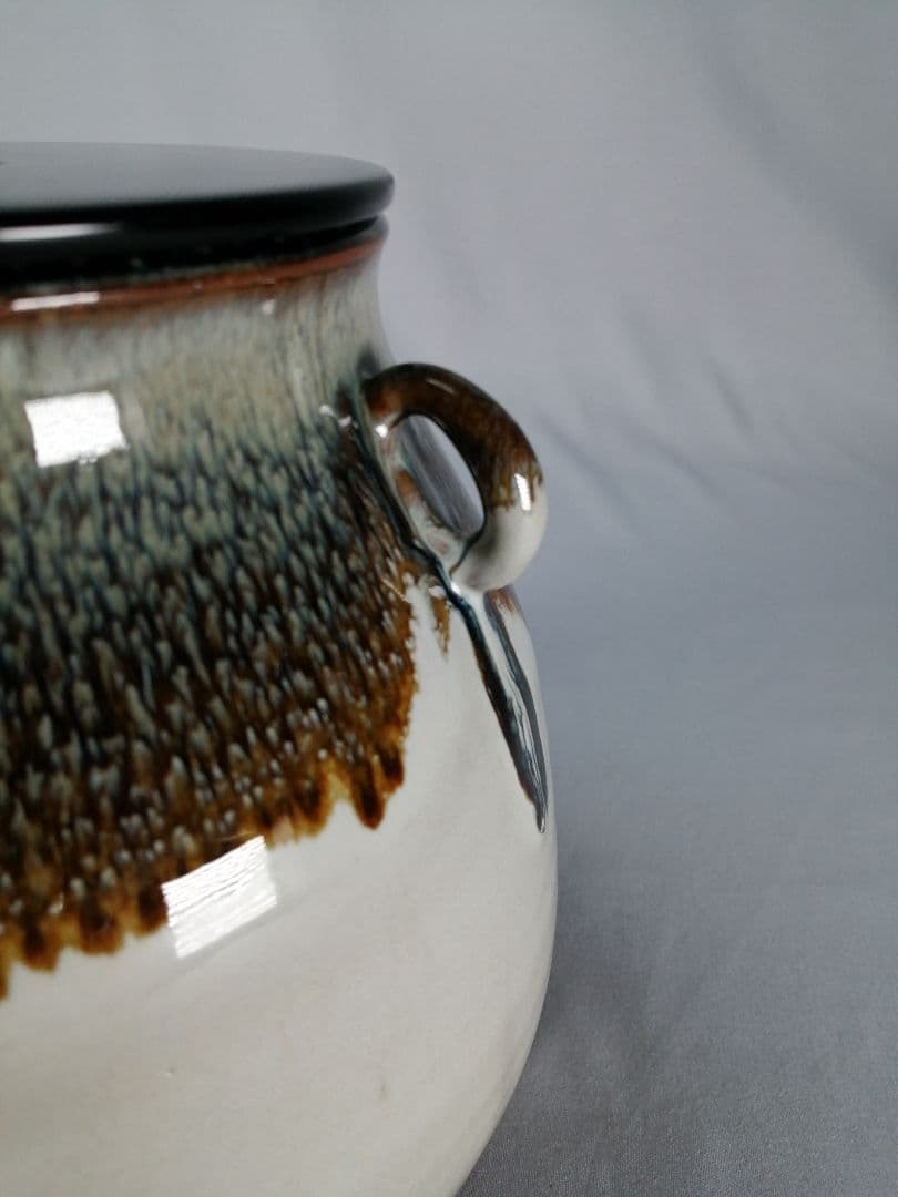 【茶事具】佐平造　朝鮮唐津水指　水指416