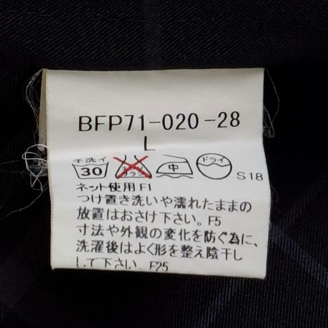 美品 希少Lサイズ バーバリーゴルフ ナイロン ジャケット ノバチェック 青系