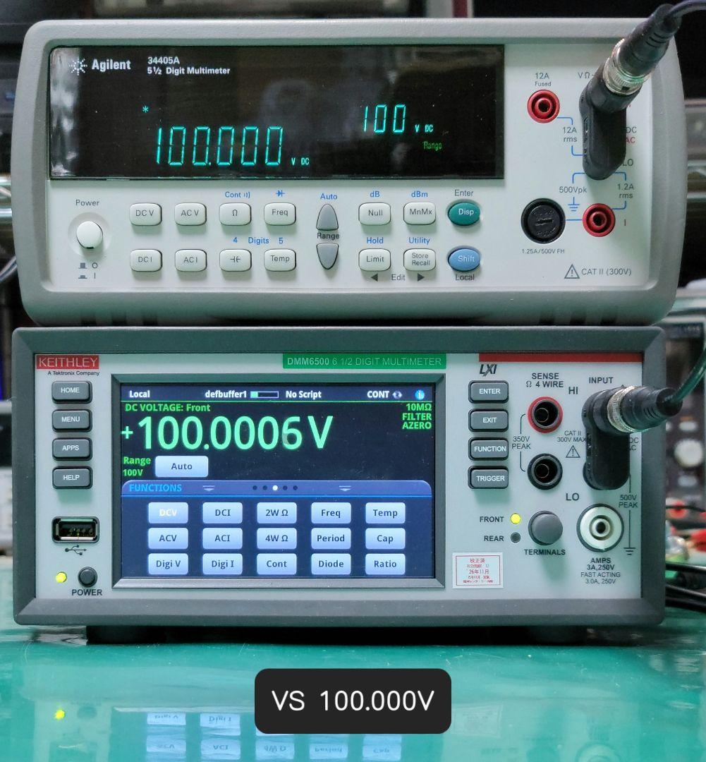 Agilent 34405A 5.5桁 デュアルディスプレイ マルチメーター