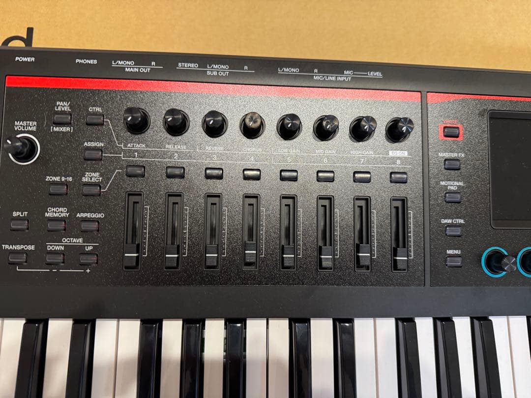 fantom-07 キーボード Roland純正ケース付