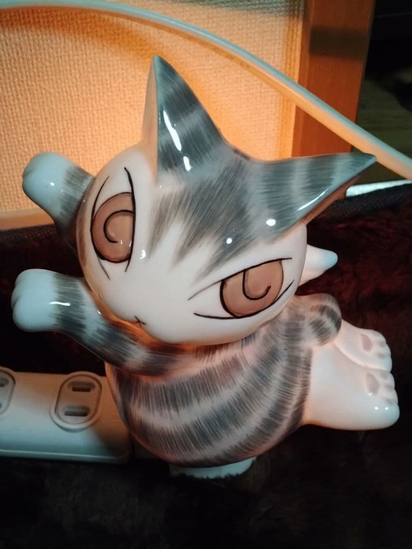 わちふぃーるど 天使フットライト 陶器製【レア】