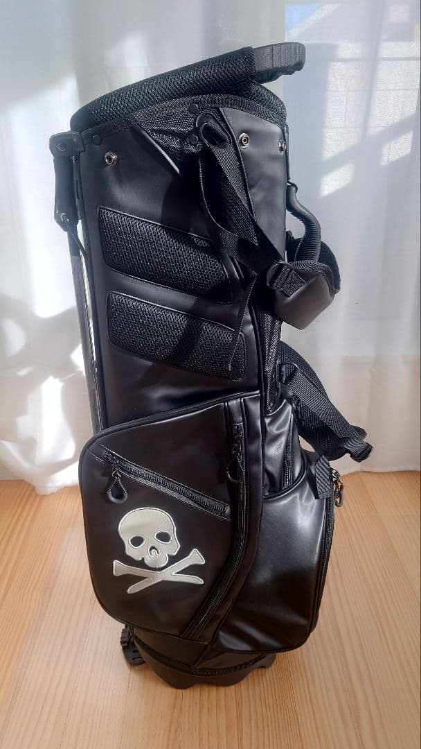 SKULL GOLF CADDY BAG スカルデザイン ゴルフバッグ新品未使用