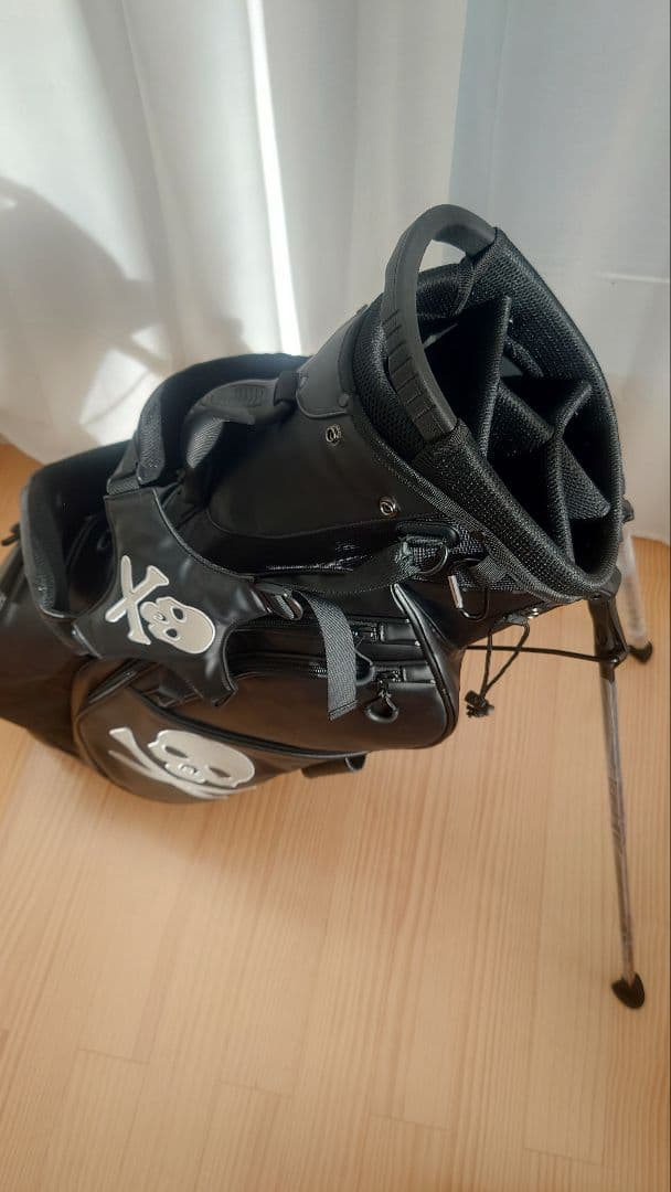 SKULL GOLF CADDY BAG スカルデザイン ゴルフバッグ新品未使用