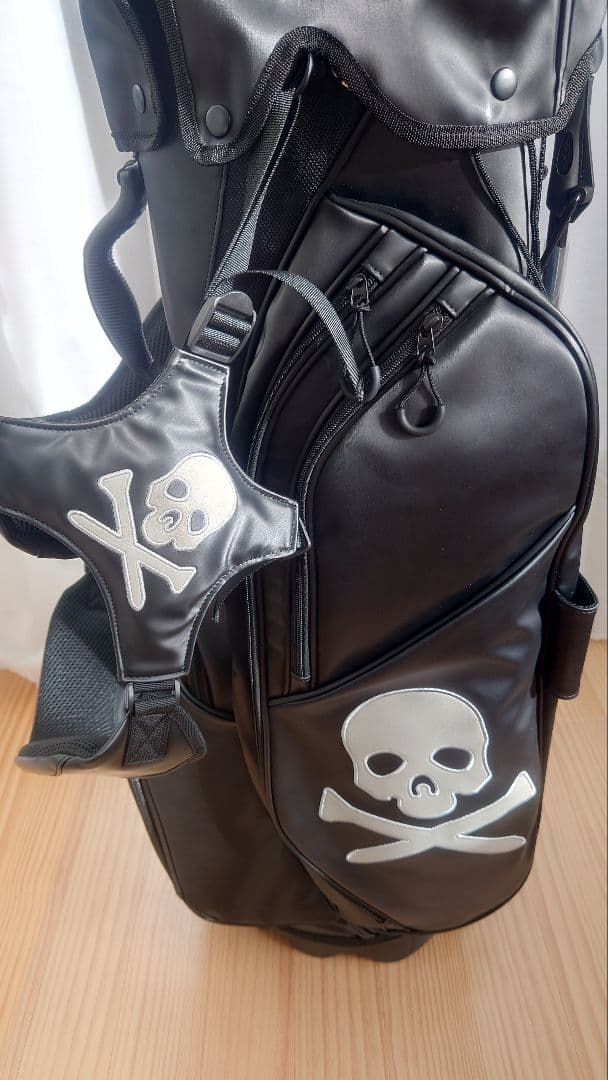 SKULL GOLF CADDY BAG スカルデザイン ゴルフバッグ新品未使用