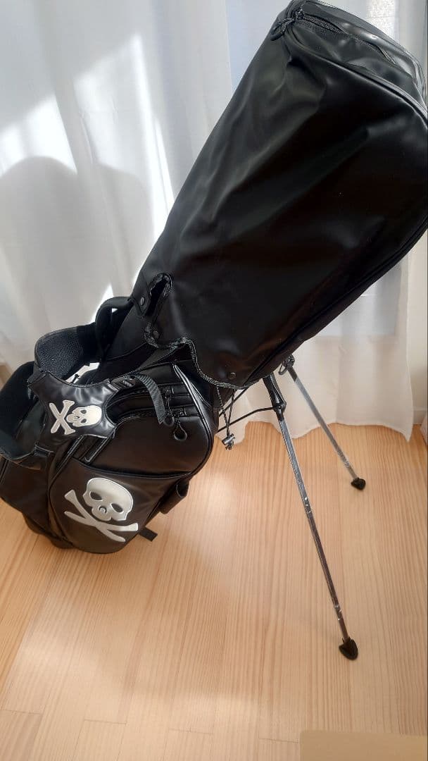SKULL GOLF CADDY BAG スカルデザイン ゴルフバッグ新品未使用