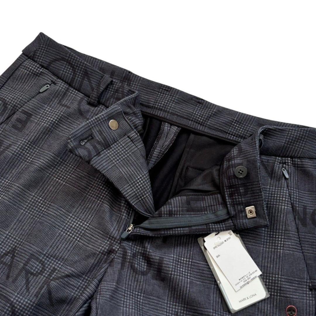 未使用　MARK&LONA マークアンドロナ ロングパンツ ゴルフウェア スカル