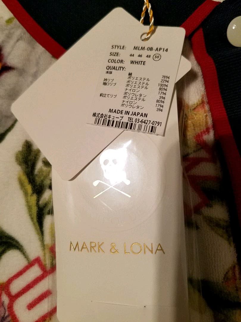 新品 ゴルフウェア マーク＆ロナ 半袖