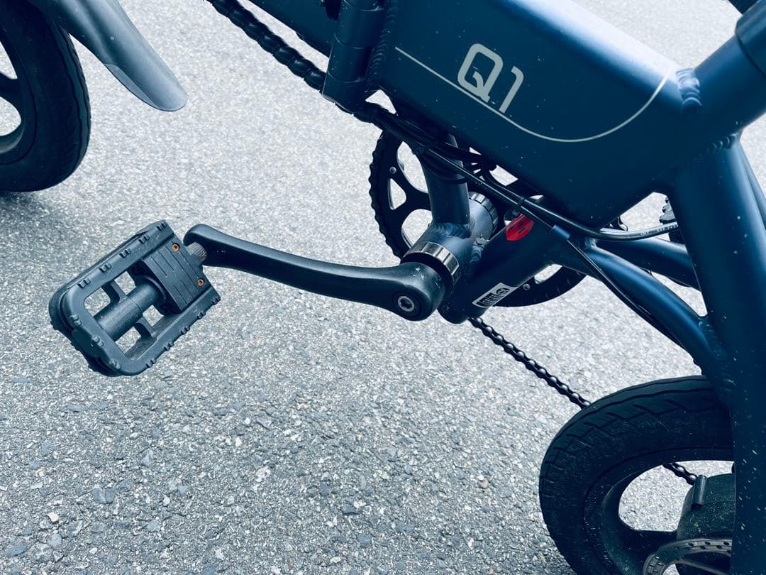 （購入注意）Holdon Q1J 折り畳み 電動アシスト自転車 ナイトブルー