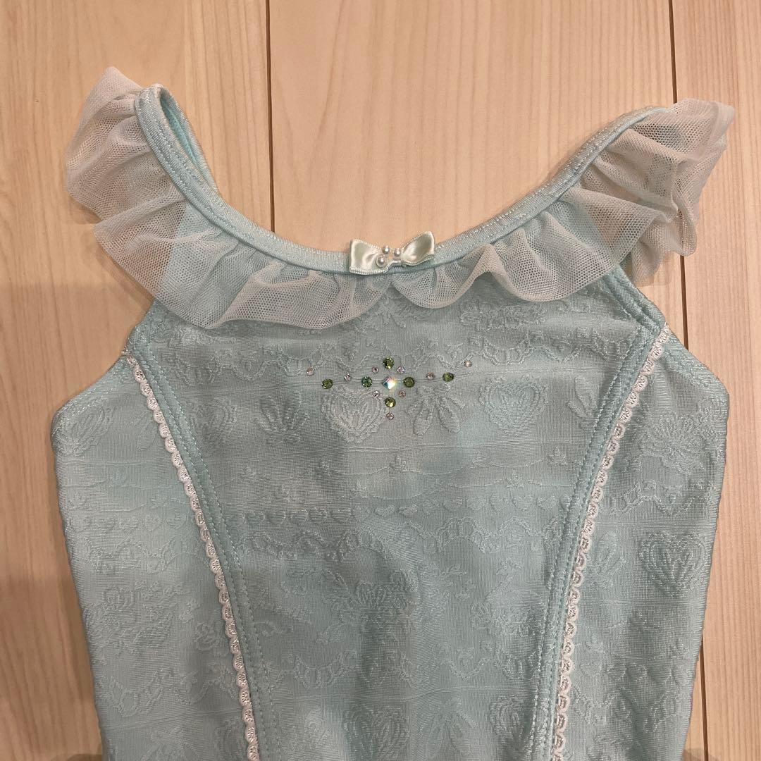 チャコット　スカート付きレオタード　ミントグリーン　120サイズ