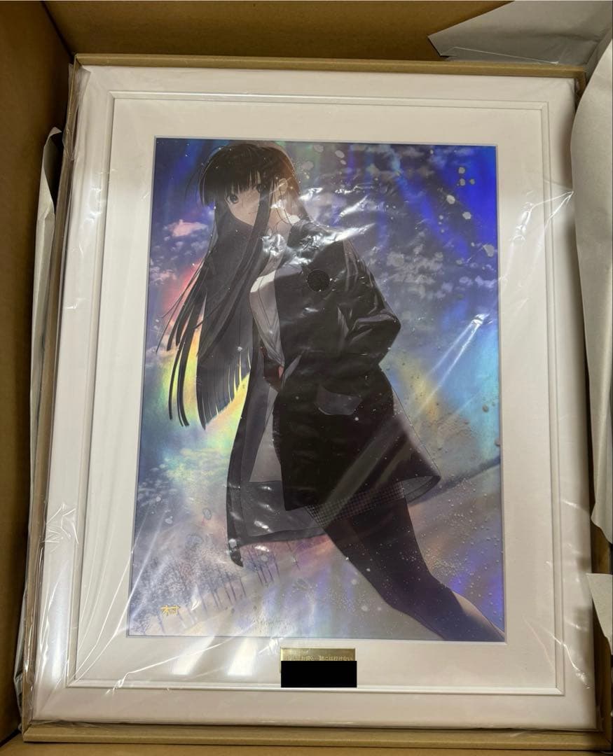 White album2 なかむらたけし直筆サイン入りクリスタアート　冬馬かずさ