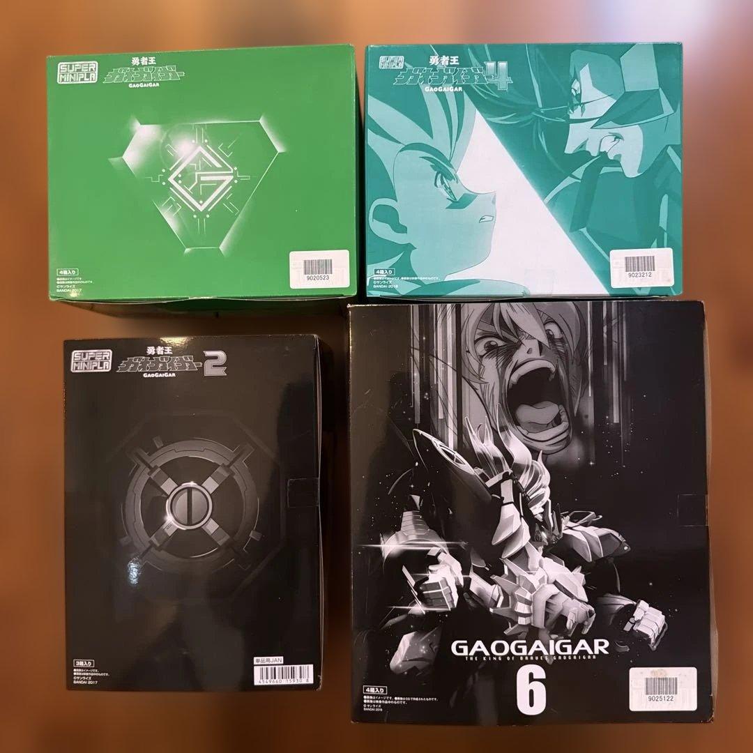 ガオガイガー　スーパーミニプラ　1 2 4 6 4種セット　未開封