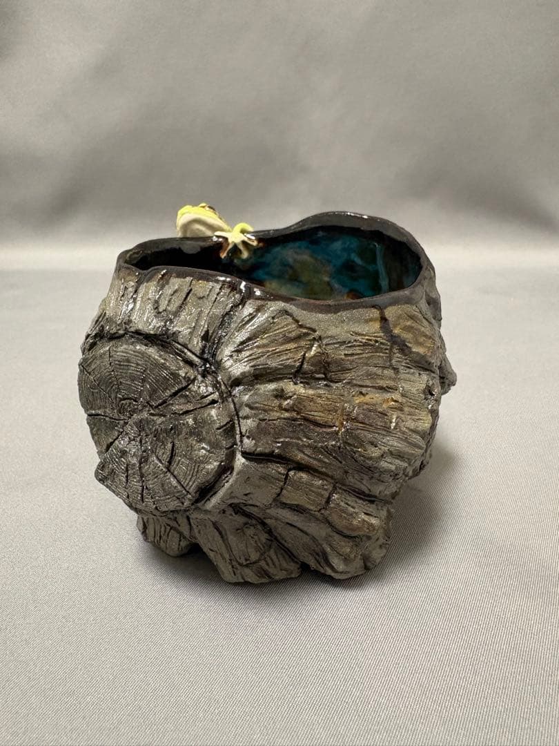 腰越祐貴　樹器とアマガエル