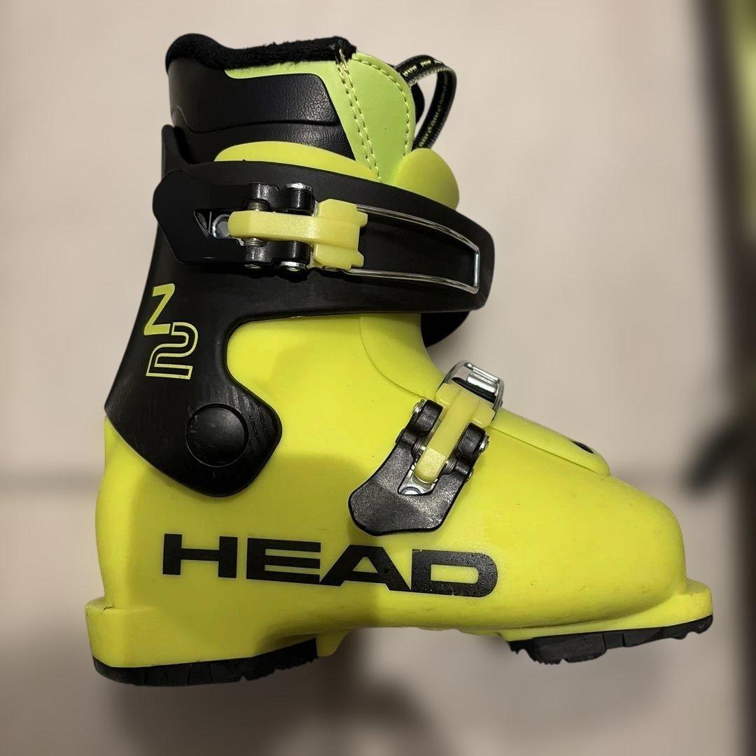 ジュニアスキーセット　HEADスキー板107cm 靴19-19.5cmのセット