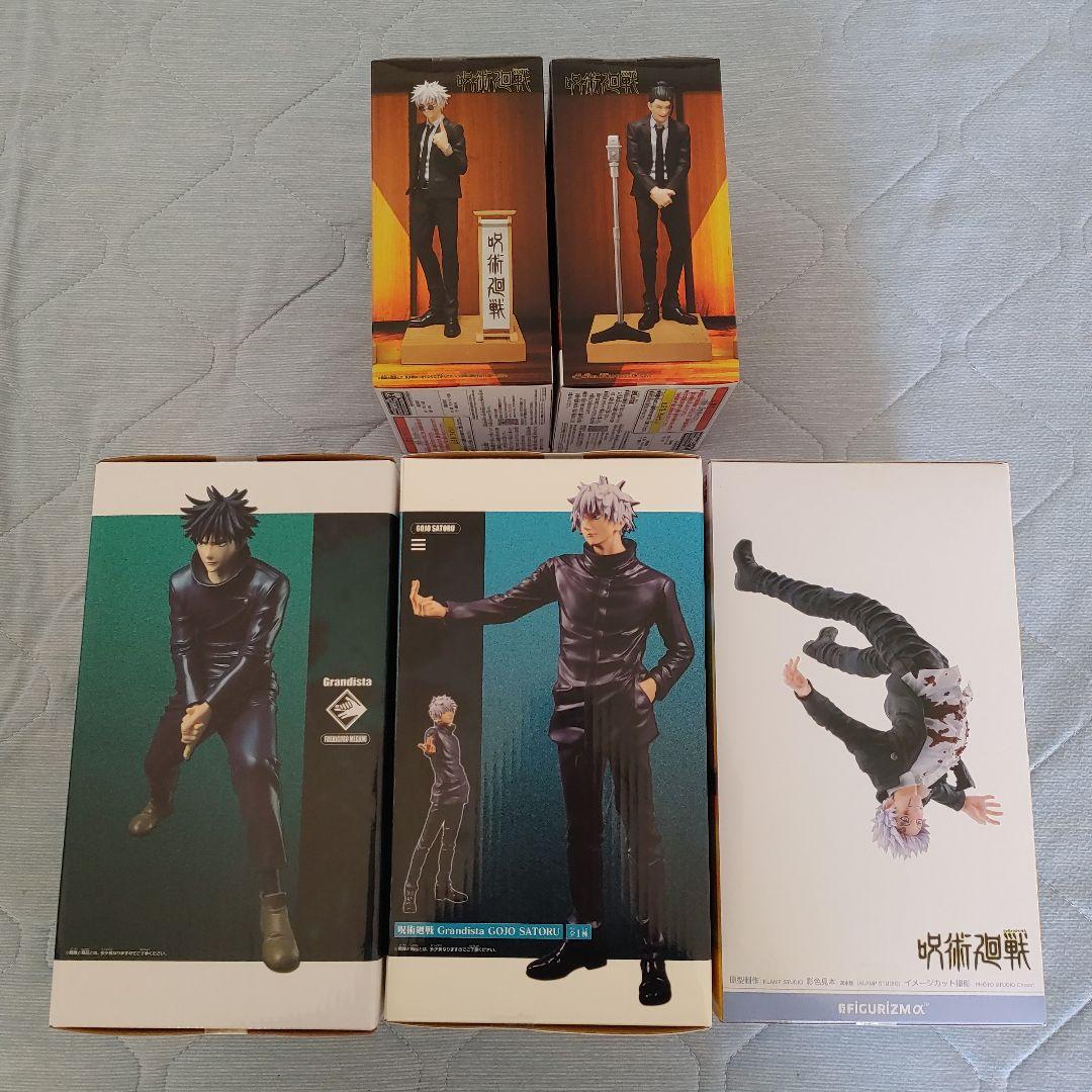 呪術廻戦 Grandista 覚醒 初版 ジオラマ フィギュア 5点セット