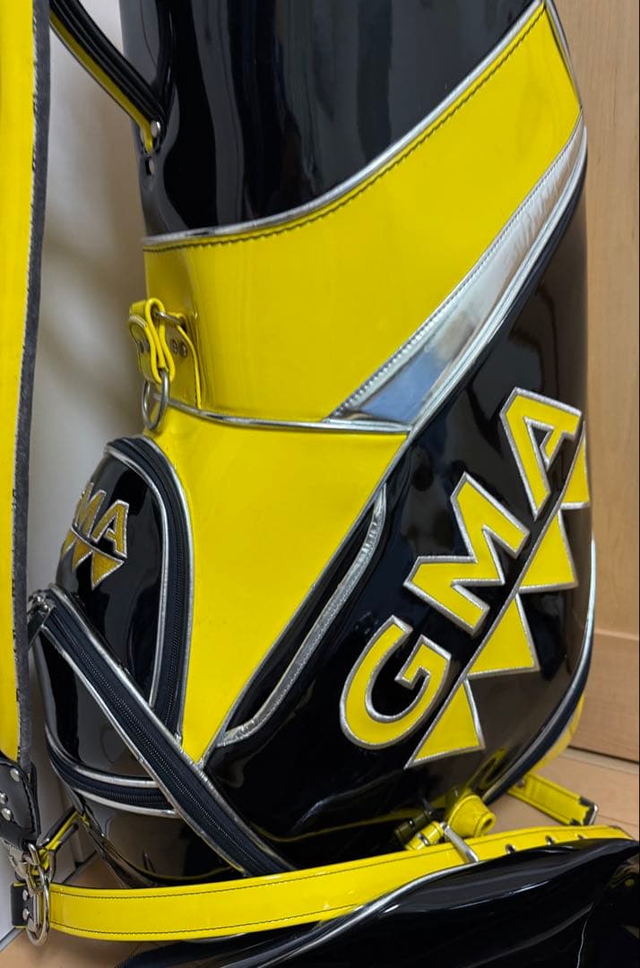 限定★GMA★キャディバッグ★ゴルフ★エナメル★ゴルフバッグ★尾崎将司★ジャンボ