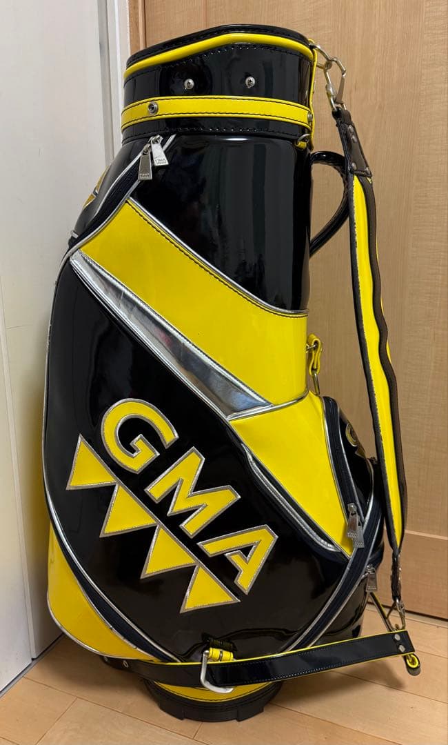 限定★GMA★キャディバッグ★ゴルフ★エナメル★ゴルフバッグ★尾崎将司★ジャンボ