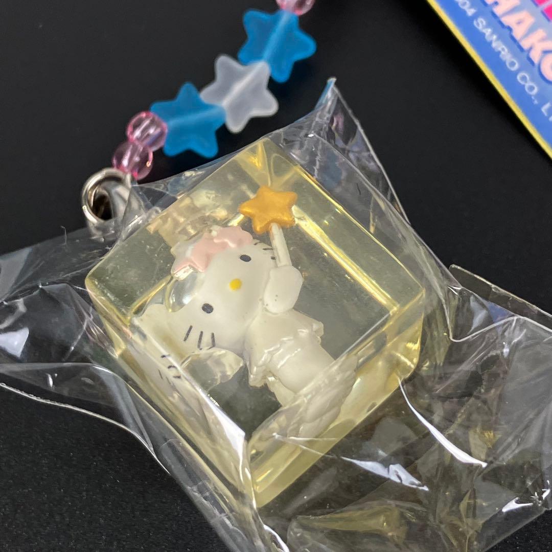 ご当地キティ ストラップ 北海道限定 函館 アクリル キューブ フェアリー