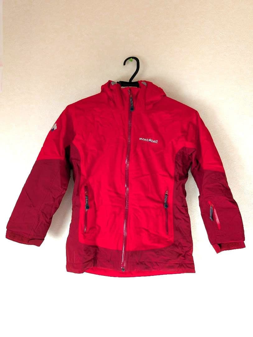 【mont-bell】 Jrスキーウェア上下セット