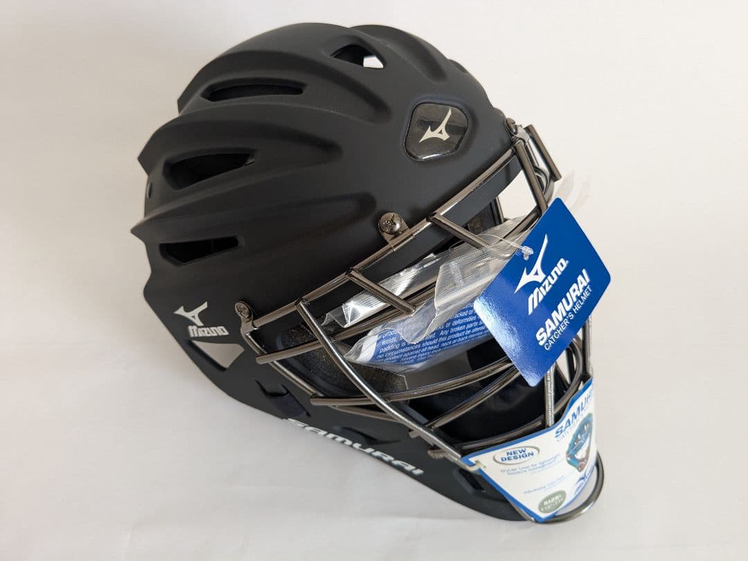 新品未使用品 US Mizuno SAMURAI キャッチャーヘルメット