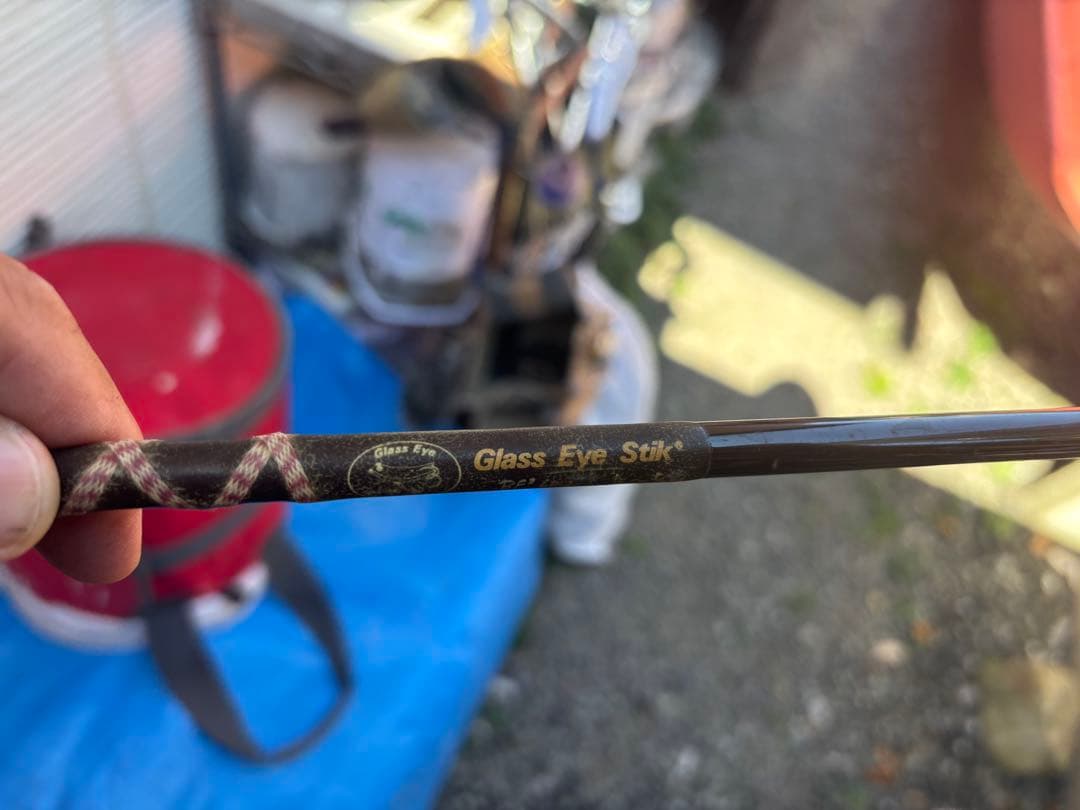 アブガルシア2500 サンセットオレンジ　オールド　トップ