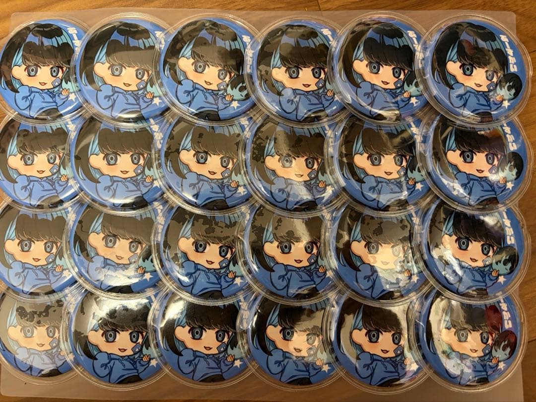 毒☆あきお あーずかい 缶バッジ