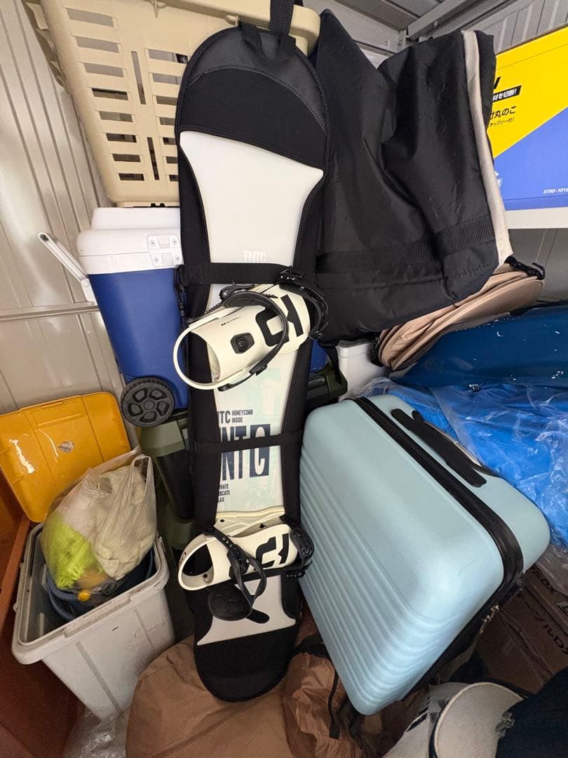 FNTC スノーボード ホワイト