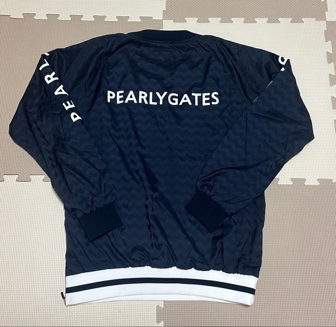 【未使用級】パーリーゲイツ スニードプルオーバー サイズ2 濃紺 レディース