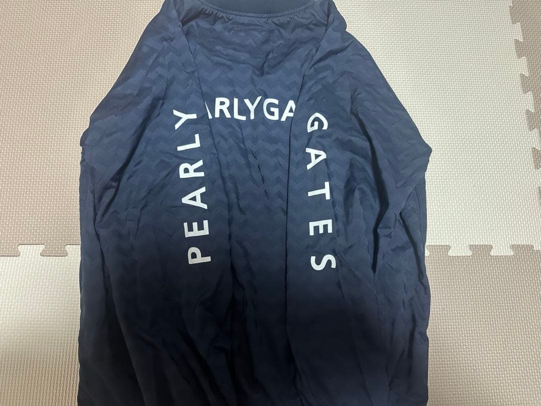 【未使用級】パーリーゲイツ スニードプルオーバー サイズ2 濃紺 レディース