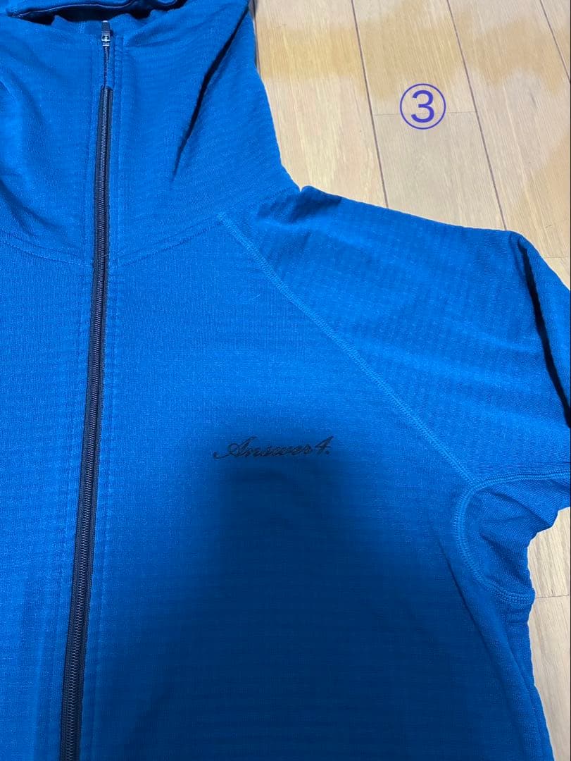 Answer4 パワーグリッド フルジップ フーディ サイズＳ